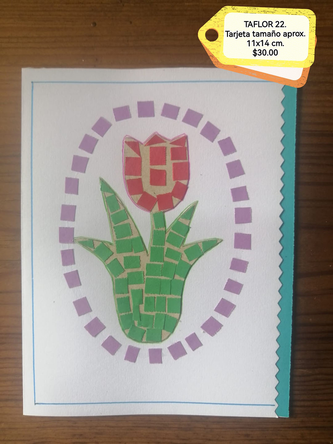 Tarjeta de flores